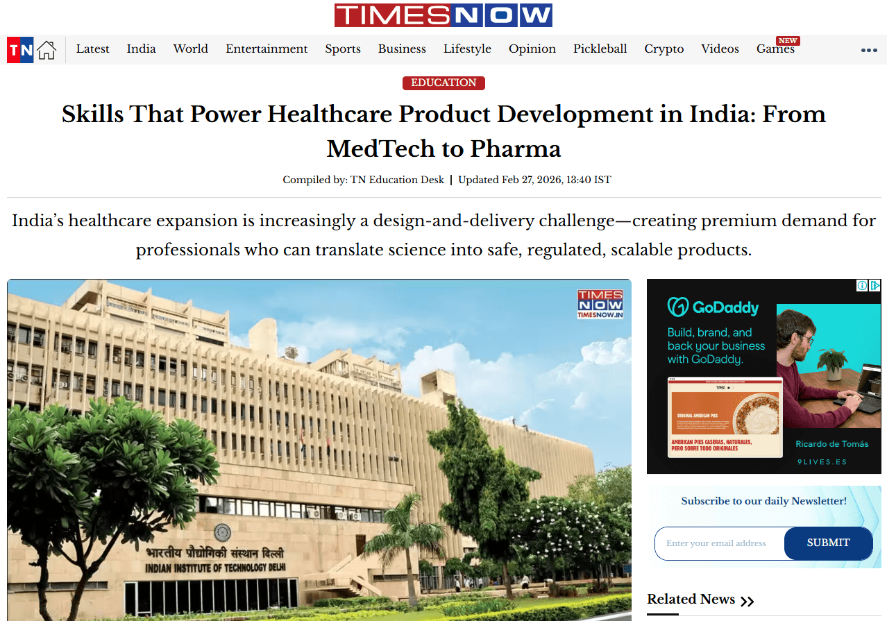 Skills That Power Healthcare Product Development in India: From MedTech to Pharma